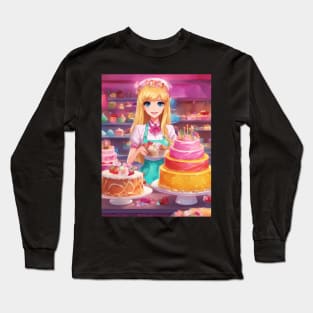 Chibi Cakes: Adorable Long Sleeve T-Shirt